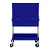 Homak 34-Inch 1-Drawer Flip-Top Service Cart with Lockable Lid in Rally Sport Blue, alternate view
