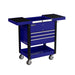 Homak 35 inch Pro Series Slide-Top Service Cart in Rally Sport Blue