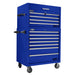 Homak 36-Inch Pro II Combo in Rally Sport Blue
