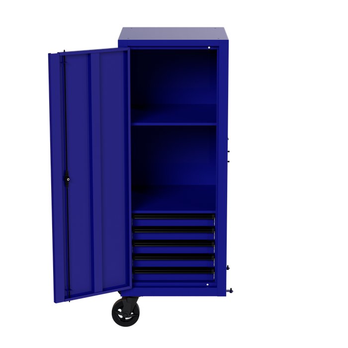 Homak 22-Inch RS Pro Full-Height Side Locker in Rally Sport Blue