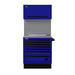 Homak 36" CTS Combo in Rally Sport Blue with Solid Backsplash