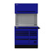 Homak 41" CTS Combo in Rally Sport Blue with Toolboard Backsplash