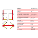 BP-10 spec drawing with dimensions and clearances