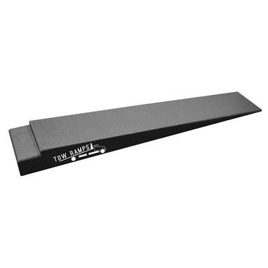 Race Ramps BT-TT-7-10 74 inch one piece flatbed tow ramp in black expanded foam