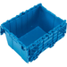 Blue tote with top open for the Auxx-Lift Garage lift