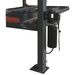 Bottom side view of the Katool 4H110 11000lb Four-Post Car Lift