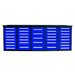 Chery Industrial 10ft 35 drawer workbench SUIWB1035BL01 in blue for garage tool storage
