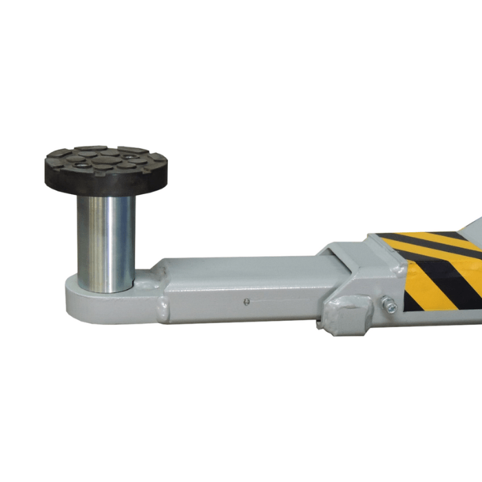 Close-up of adjustable swivel lifting pad on iDEAL MSC-6KLP portable lift