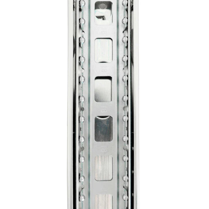 Close-up of smooth ball bearing drawer slide on Chery Industrial workbench