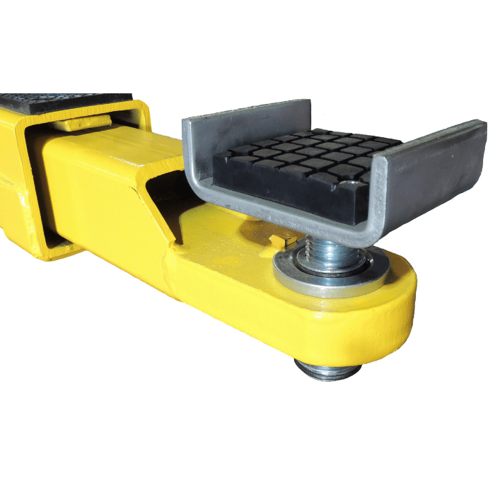 Lifting Post Launch Two Post Car Lift - 9,000 lb Capacity, Asymmetric Clear Floor ...