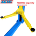 Close up of one of the arms of the Katool H105 Auto Lift and showing its 10000lb capacity