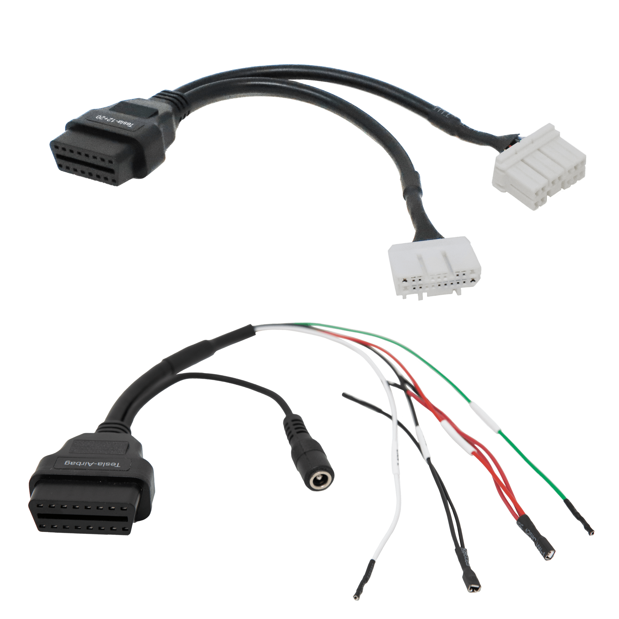 Close up of the TOPDON Tesla Diagnostic Cable Kit