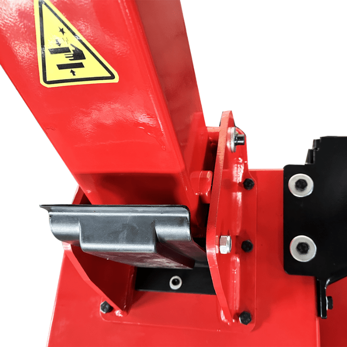 Closeup view on the arm of the Katool KT-T850 Tilt-Arm Tire Changer