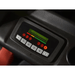 Control panel display of the EK16A-177 by Ekko, providing real-time readouts on speed, battery charge, and operator alerts.