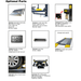 Feature breakdown of AMGO 407-P 4-post lift with add-ons like caster kits and oil trays