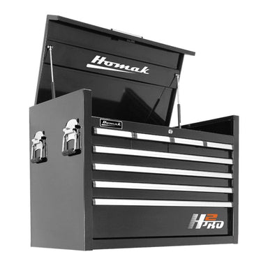 Homak 36" H2Pro Top Chest in Midnight Black