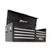 Homak 56" H2Pro 8-Drawer Top Chest in Midnight Black