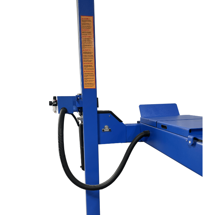 Hydraulic and pneumatic control lines on iDEAL FP14KAC-X column