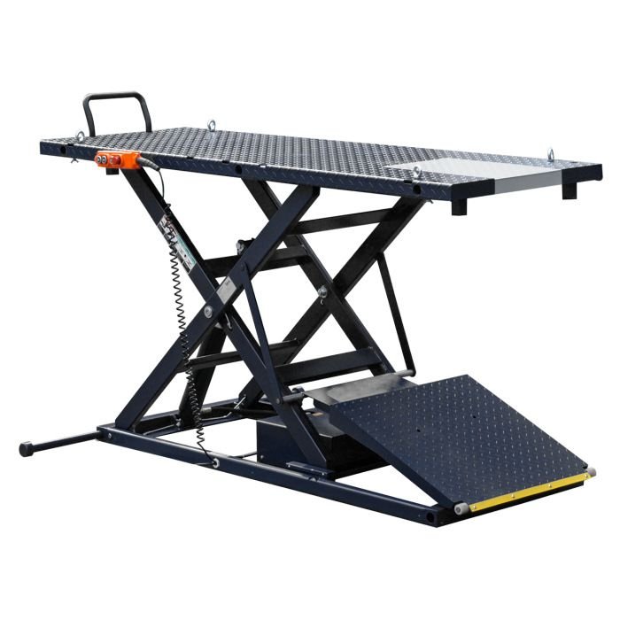 iDEAL M-2200IEH-XR motorcycle lift bench, Black