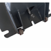 Katool PMRL200 Auto Lift – close-up of base with caster wheels and hydraulic connection for mobile operation.
