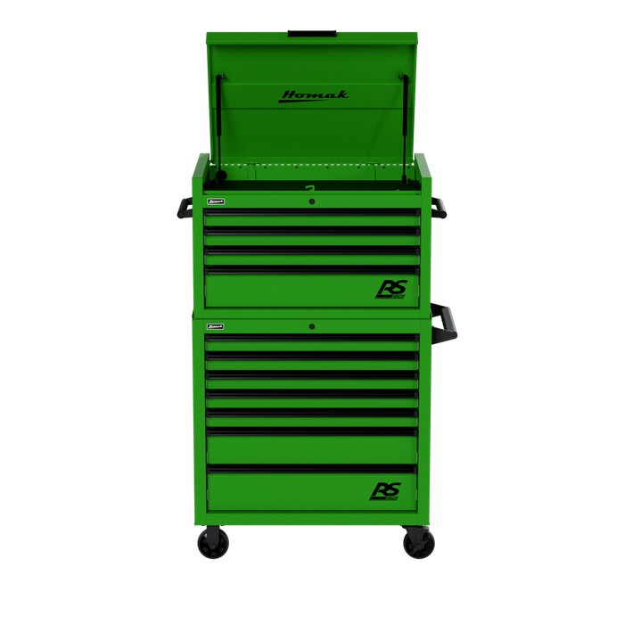 Homak 36" RS Pro 11-Drawer Combo in Monster Green