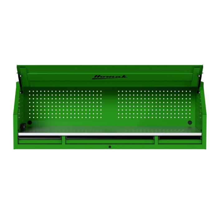 Monster Green 72-Inch RS Pro Top Hutch (Homak)