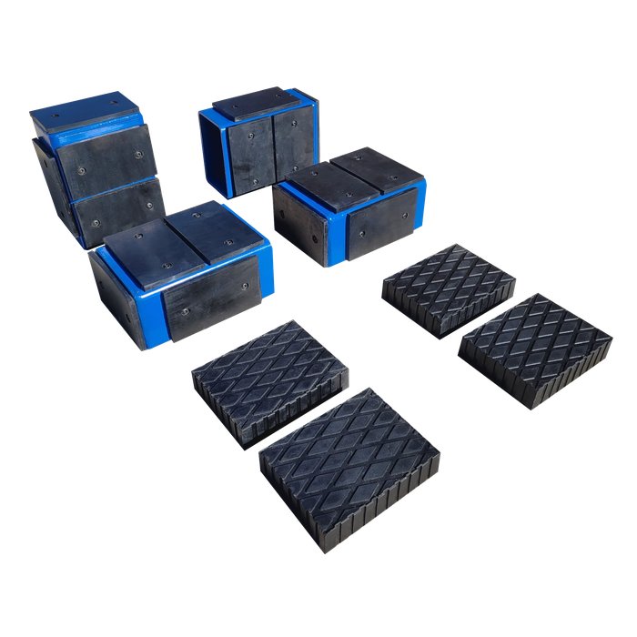 iDEAL LR-10K-TLPAD heavy-duty multi-height adapters and 1.5-inch rubber pads