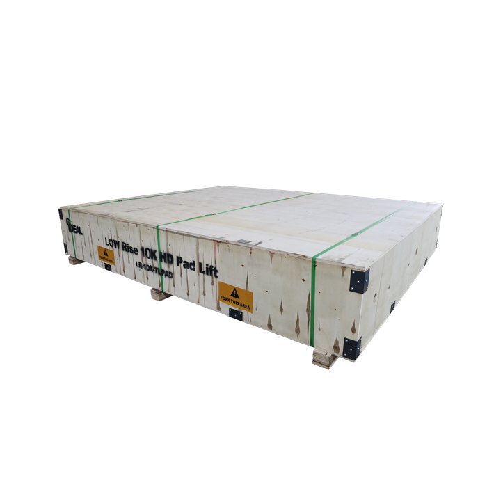 iDEAL LR-10K-TLPAD in shipping crate ready for delivery