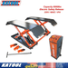 Left side view of the X85 Electric Mid-Rise Scissor Lift by Katool and its 8000lb capacity