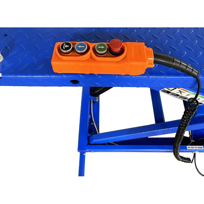 iDEAL M-2200IEH-XR rear drop-down service panel