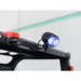 Mounted warning lights on Ekko EK25TLP forklift help maintain safety in busy warehouse environments