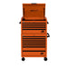 Homak 36" RS Pro 11-Drawer Combo in Competition Orange