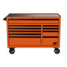 Homak 54" RS Pro 10-Drawer Rolling Cabinet in Competition Orange