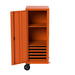 Homak 22-Inch RS Pro Full-Height Side Locker in Competition Orange