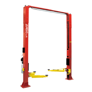 OHX-10H by AMGO, 10,000 lb extra tall 2 post lift