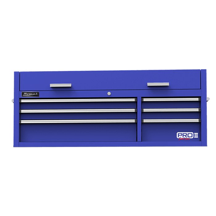 Blue 54-Inch Pro II 6-Drawer Top Chest by Homak