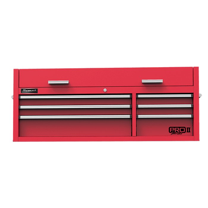 Homak Pro II Top Chest, 54-Inch - Red Finish