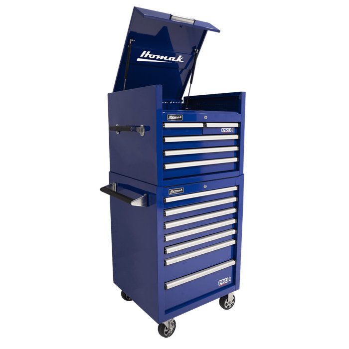 Homak 27-Inch Pro II Combo in Rally Sport Blue