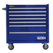 Homak 36" Pro II 7-Drawer Roller Cabinet in Blue