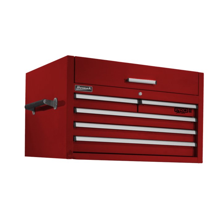 Homak Pro II Top Chest, 36-Inch - Red Finish