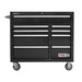 Homak 41" Pro II 9-Drawer Roller Cabinet in Black