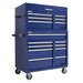 Homak 41-Inch Pro II Combo in Rally Sport Blue