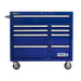 Homak 41" Pro II 9-Drawer Roller Cabinet in Blue