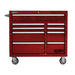 Homak 41" Pro II 9-Drawer Roller Cabinet in Red