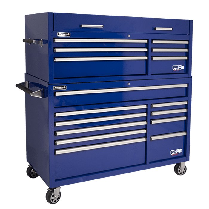 Homak 54-Inch Pro II Combo in Rally Sport Blue