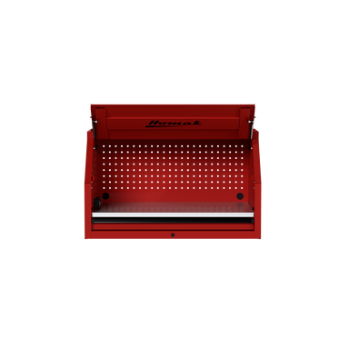 Homak 41 inch RS Pro Top Hutch in Fury Red