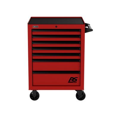 Homak 27" RS Pro 7-Drawer Roller Cabinet in Fury Red