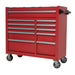 Homak 41" SI Roller Cabinet - Entry-Point Industrial Roller in Fury Red