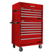 Homak 36-Inch Pro II Combo in Fury Red
