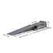 Race Ramps RR-72-2 dimensions, 72 inches long, 8 inch lift, 6.8 degree first stage